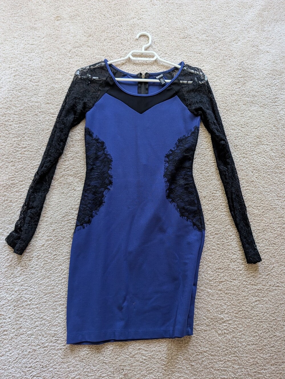 David Buffalo Black And Lack Dress Small